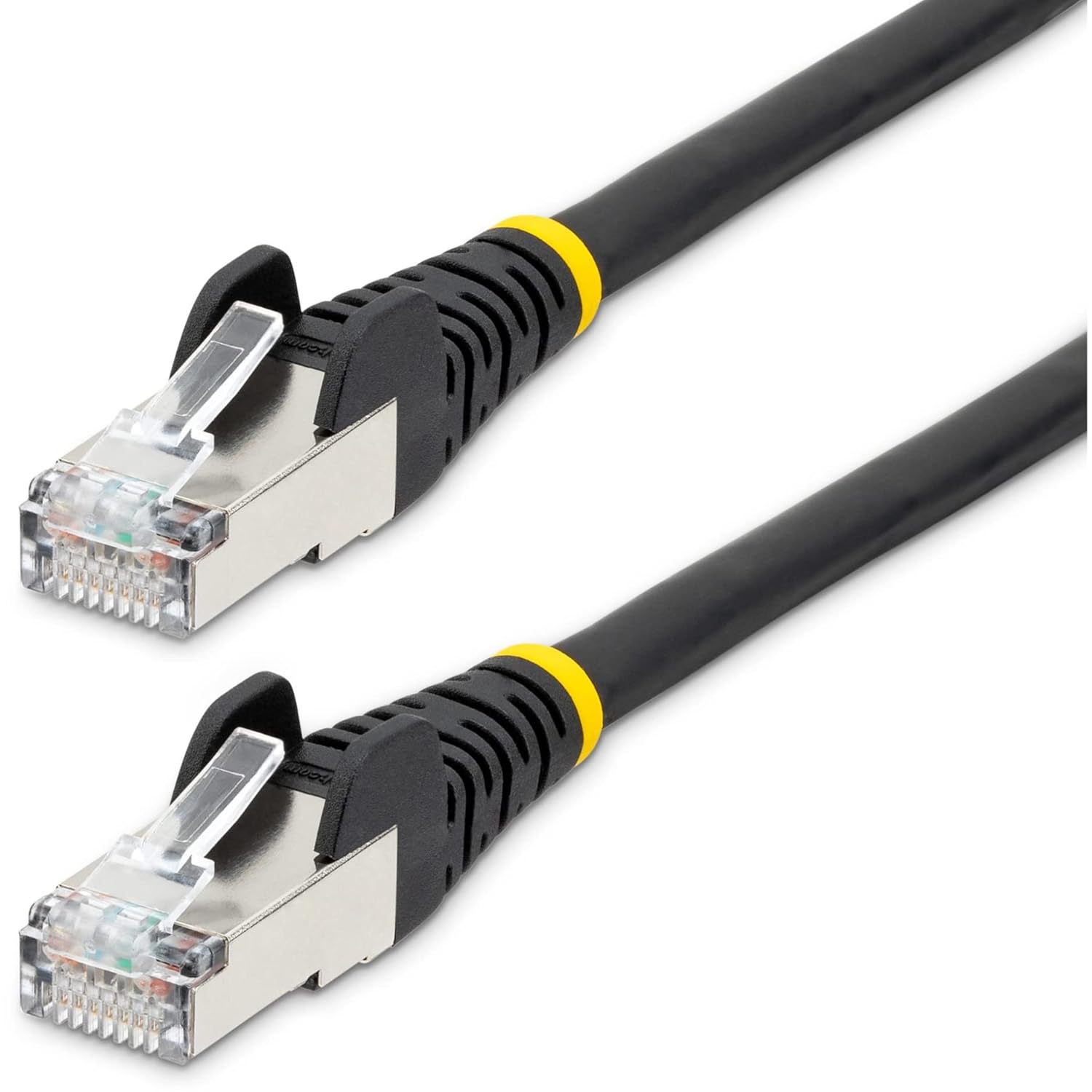 StarTech.com CAT6a Low Smoke Zero Halogen (LSZH) Shielded Ethernet Cable (S/FTP) - RJ45 Snagless w/ Strain Relief