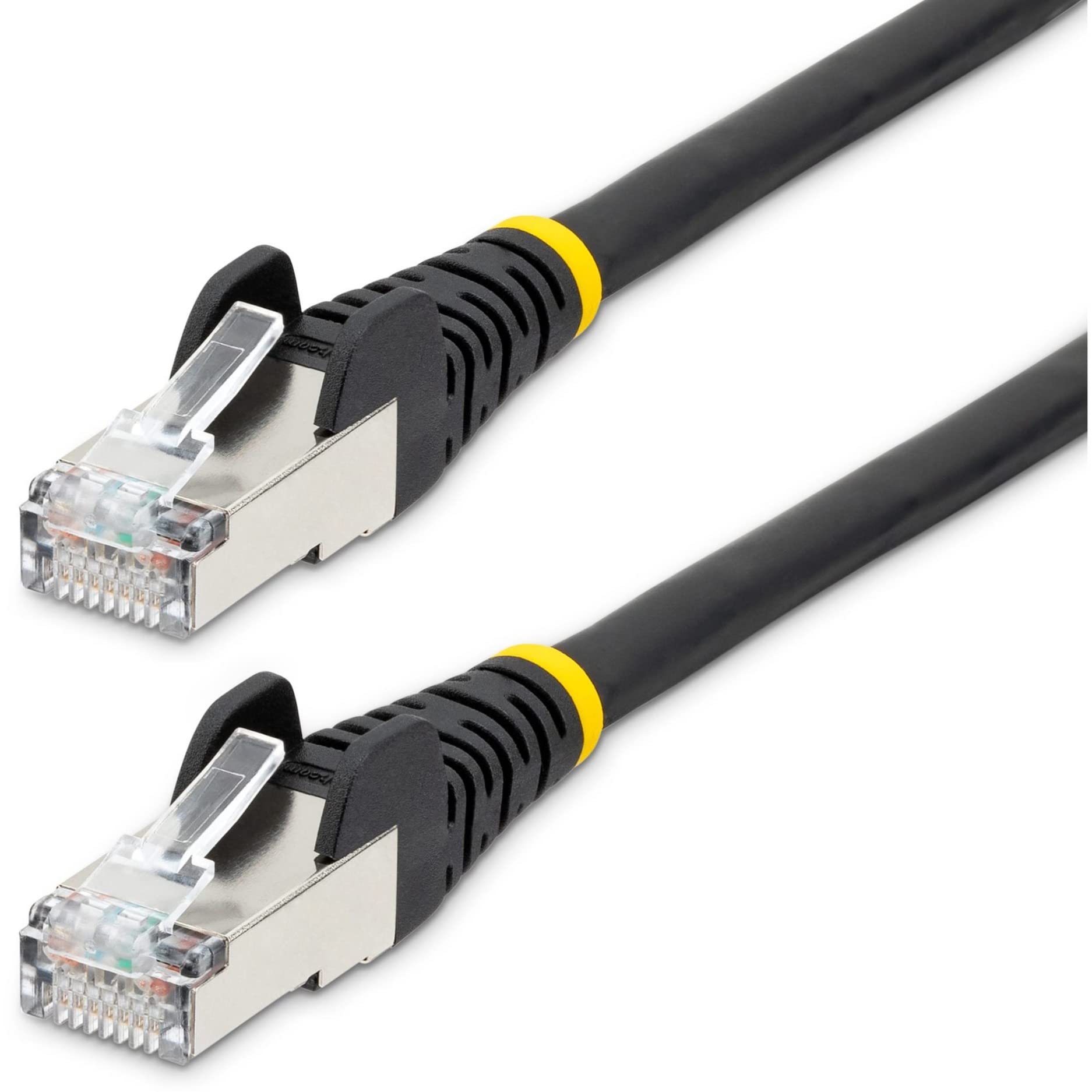 StarTech.com CAT6a Low Smoke Zero Halogen (LSZH) Shielded Ethernet Cable (S/FTP) - RJ45 Snagless w/ Strain Relief
