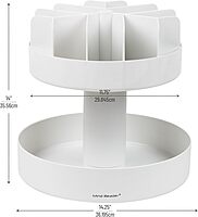 Mind Reader Rotating Snack Carousel Countertop Organizer