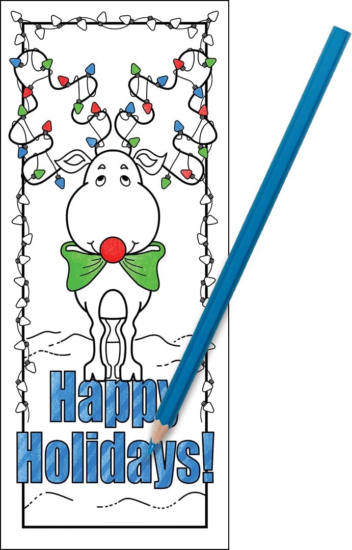 Barker Creek Bookmark Duets Color Me Adult Coloring Book Style Bookmarks