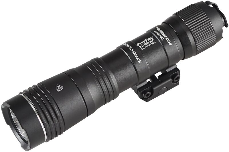 Streamlight 89013 ProTac 2.0 Rail-Mount HP 2000-Lumen 85,000-Candela USB Rechargeable Tactical Flashlight with MLOK Mount