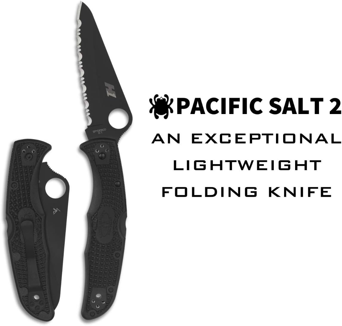 Spyderco Pacific Salt 2 Lightweight Folding Knife