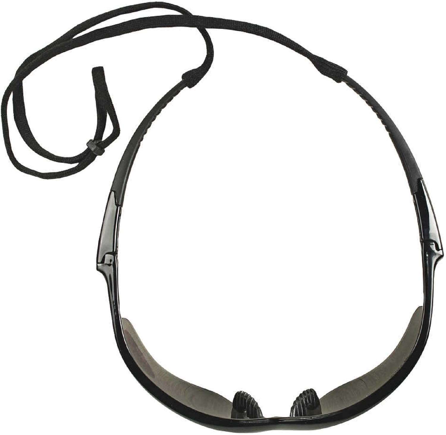 Jackson Safety V60 Nemesis RX Safety Eyewear, Black Frame Smoke Lens, +1.5 Diopter