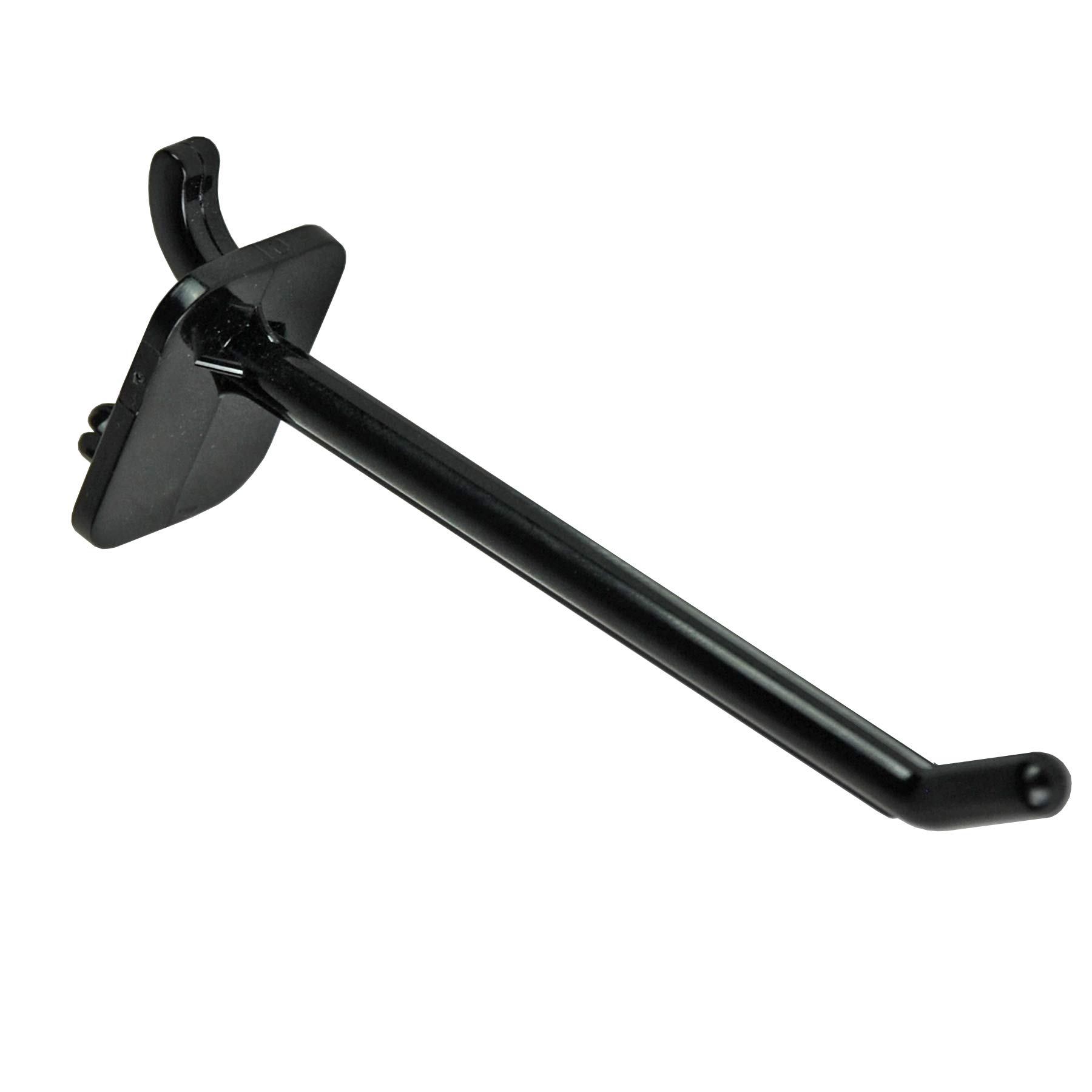 Azar Displays Lexan Locking Pegboard Hooks - Pack of 50