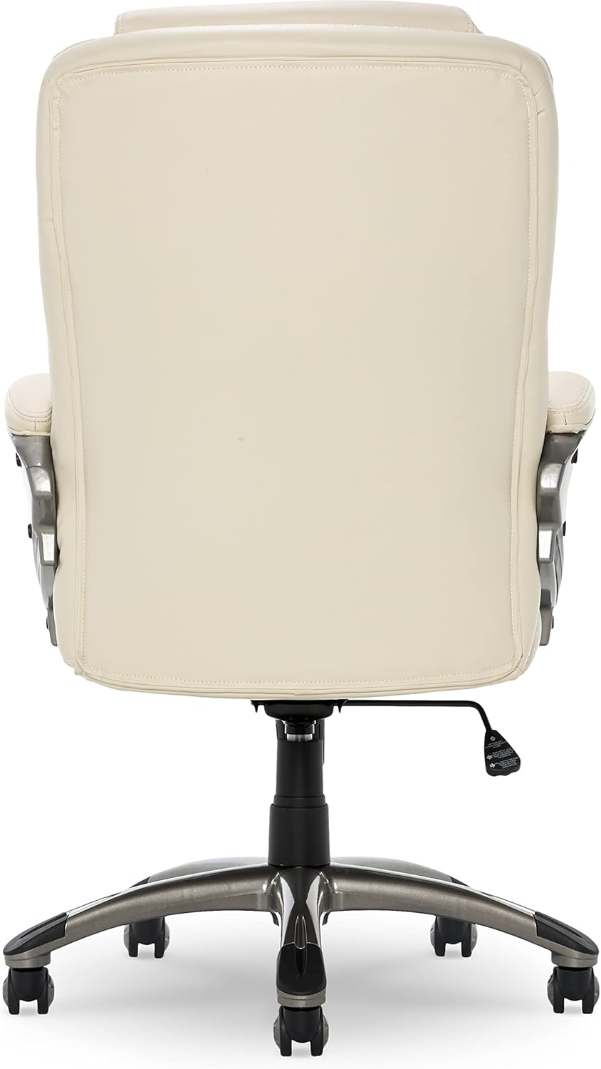 Serta Executive Office Chair, Adjustable Ergonomic Computer Chair with Layered Body Pillows, Waterfall Seat Edge