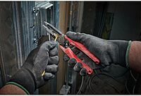 Milwaukee 48-22-3079 6-In-One Combination Wire Stripping and Reaming Pliers for Electricians