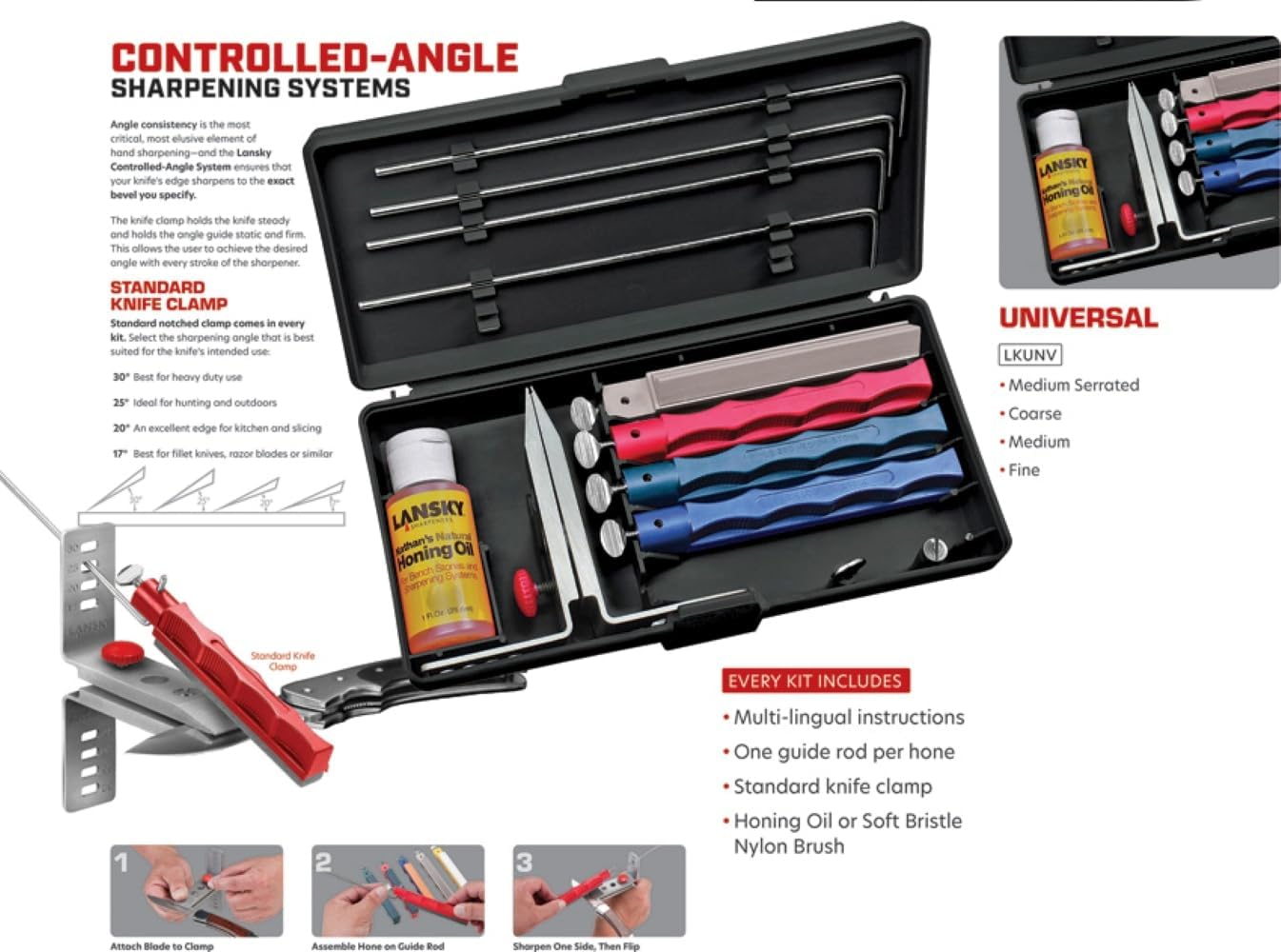 Lansky Universal Sharpening System LKUNV