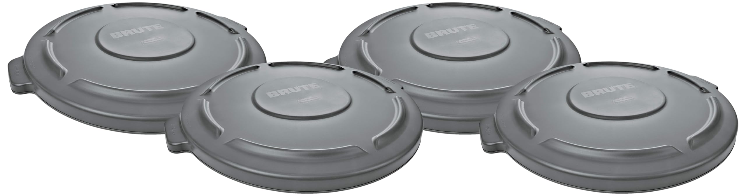 Rubbermaid BRUTE Commercial Flat Round Lid for BRUTE Containers