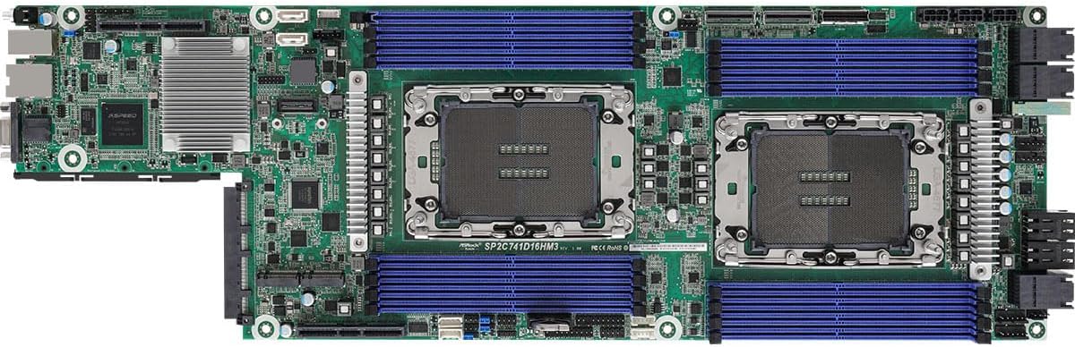 ASRock Rack Half Width Dual Socket 4th Gen Intel Server Motherboard