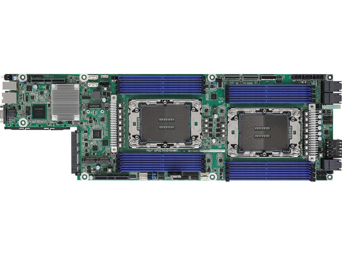 ASRock Rack Half Width Dual Socket 4th Gen Intel Server Motherboard