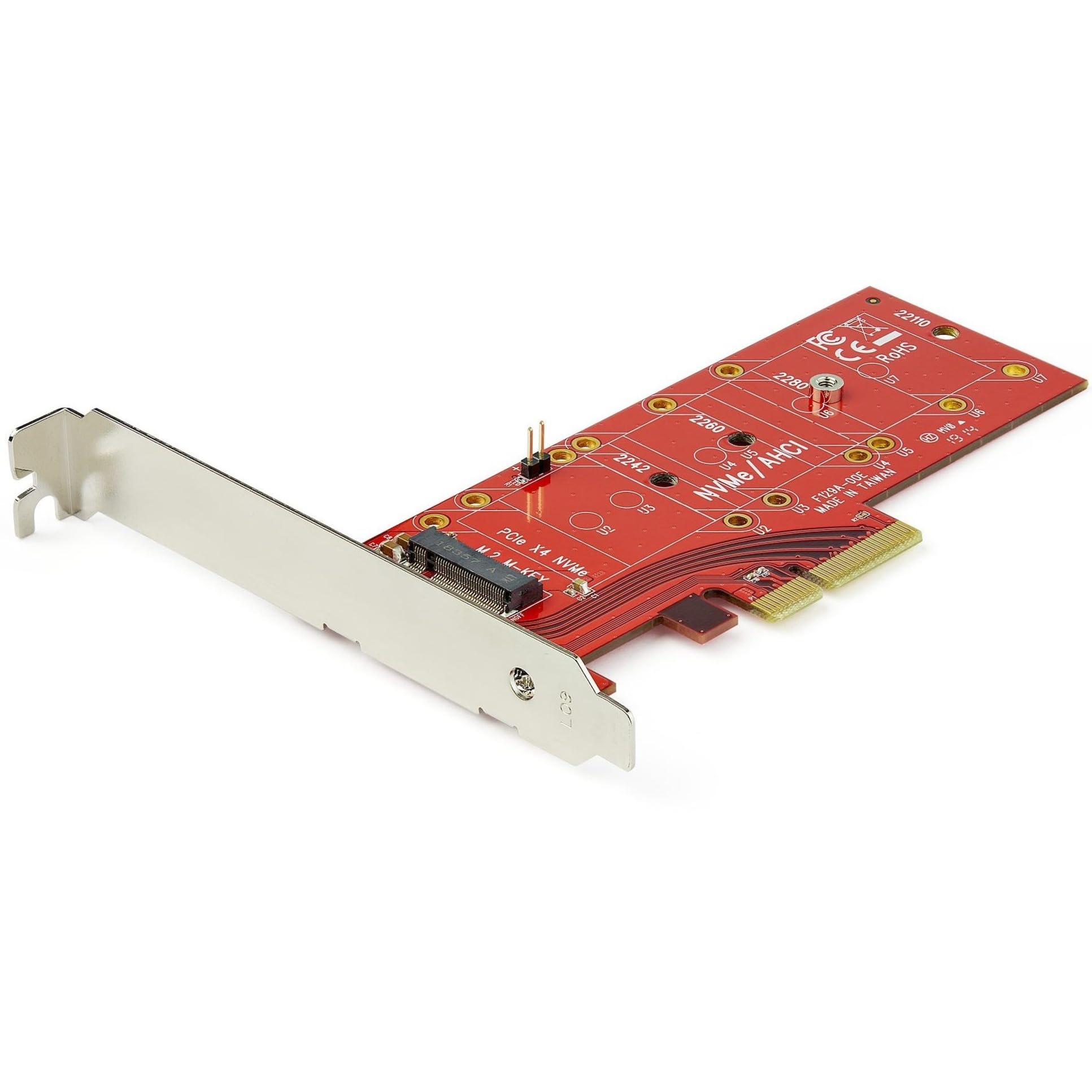 StarTech.com PCIe Adapter Card for M.2 and SATA SSDs