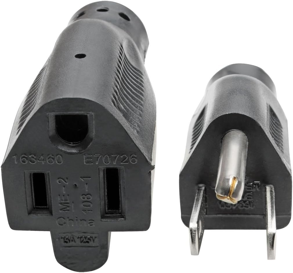 Tripp Lite Heavy-Duty Power Extension Cord, 14 AWG, 15A, 120V, NEMA 5-15P to NEMA 5-15R
