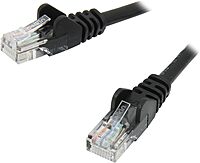 Belkin Cat5e Patch Cable - RJ-45 Male Network - RJ-45 Male Network - 2ft - Black