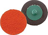 3M 361F 80 Grit, 3" Diameter Aluminum Oxide Roloc Cloth Disc, YF Weight (50 Pack)