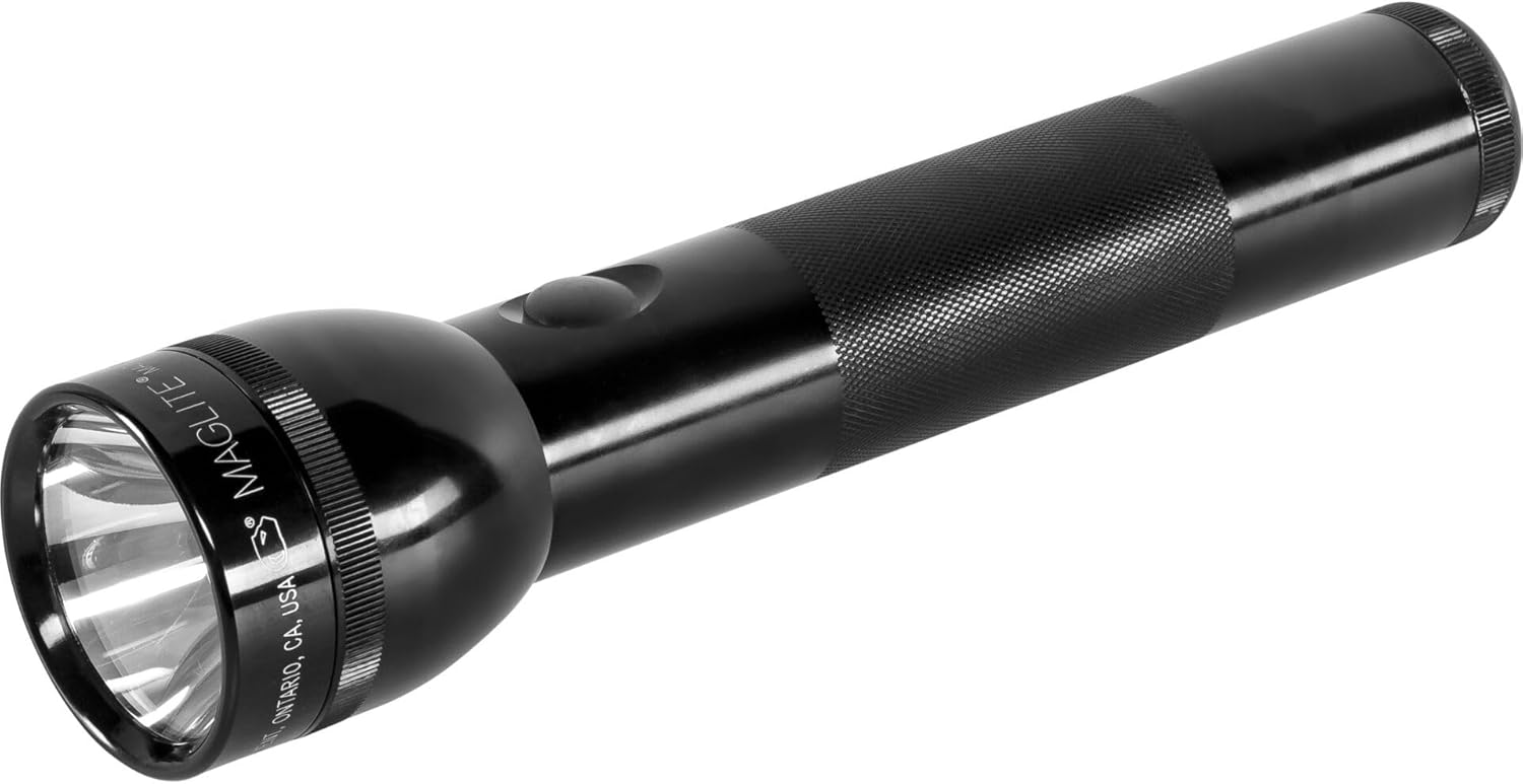 MAGLITE Heavy-Duty 2-Cell D Incandescent Flashlight