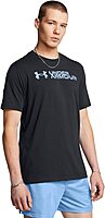Under Armour Unisex-Adult Ua M Sliced Wordmark 60/40s Short Sleeve T-shirt