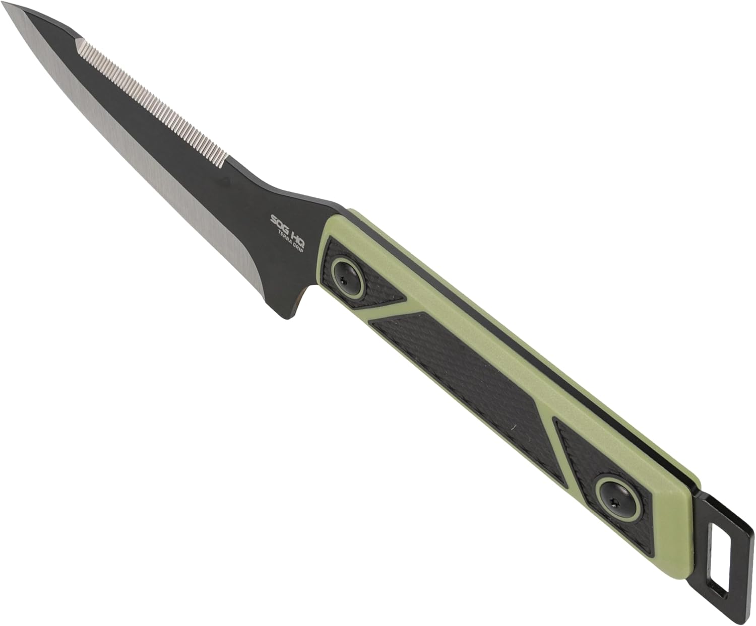 SOG Terragrip Camp Knife/HQ Edition/6.7" Blade/Trap Blister
