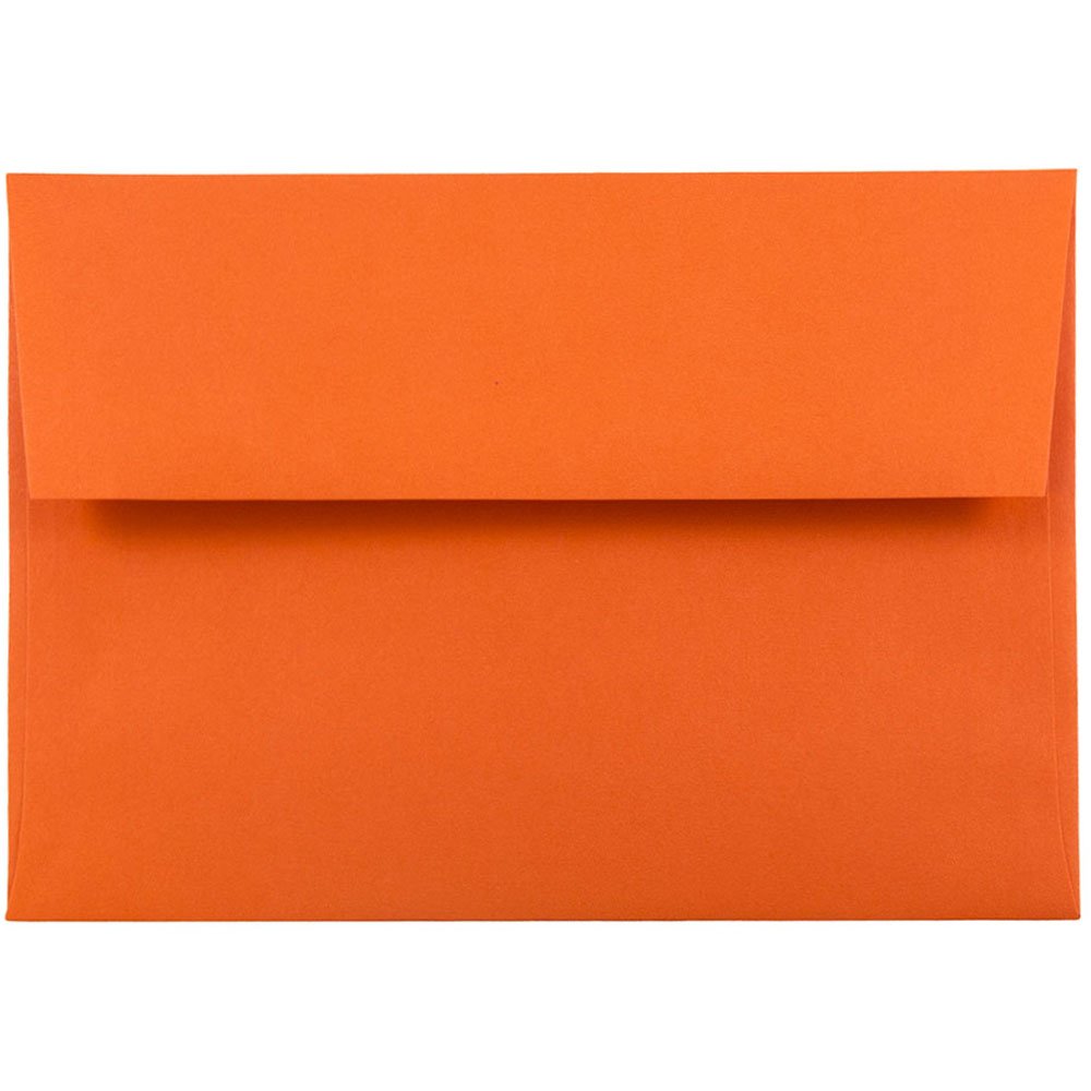 JAM Paper Booklet Invitation Envelopes, Gummed Seal, 30% Recycled