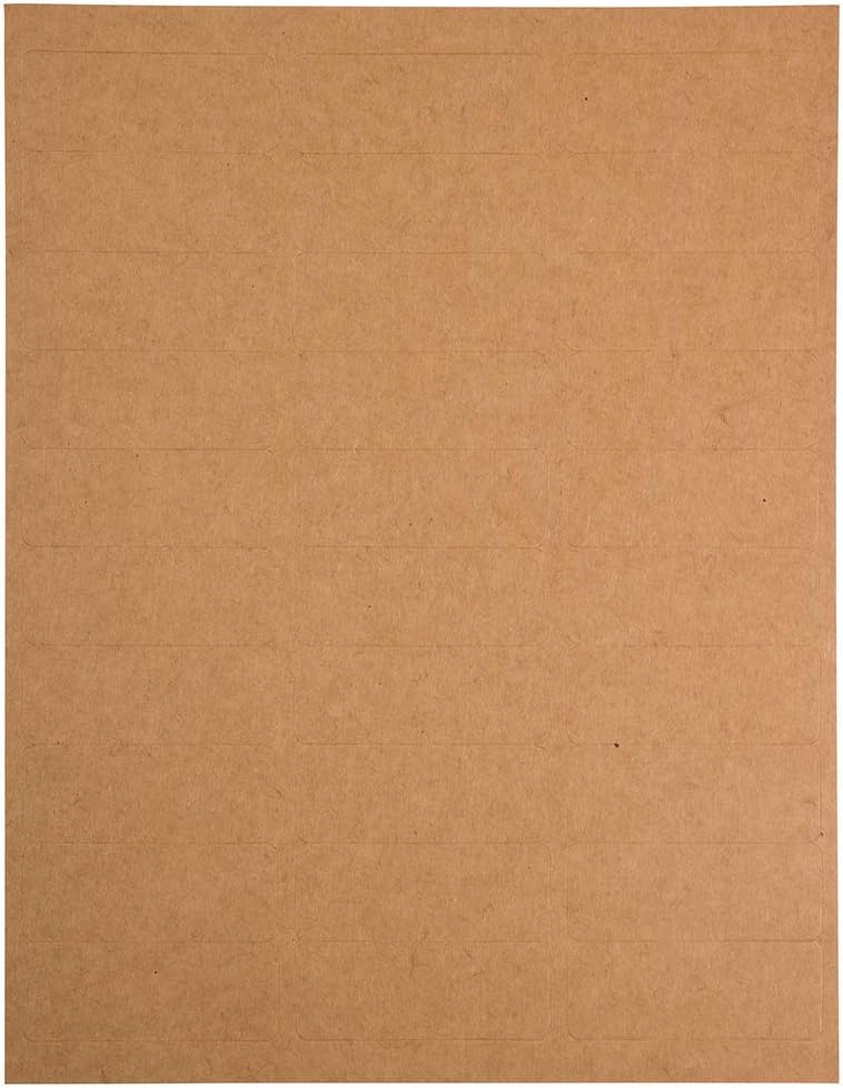 JAM PAPER Mailing Address Labels - Self-Adhesive Rectangular