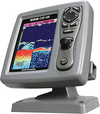 SI-TEX CVS-126 5.7" 600W Dual-Frequency Color Echo Sounder - Beige