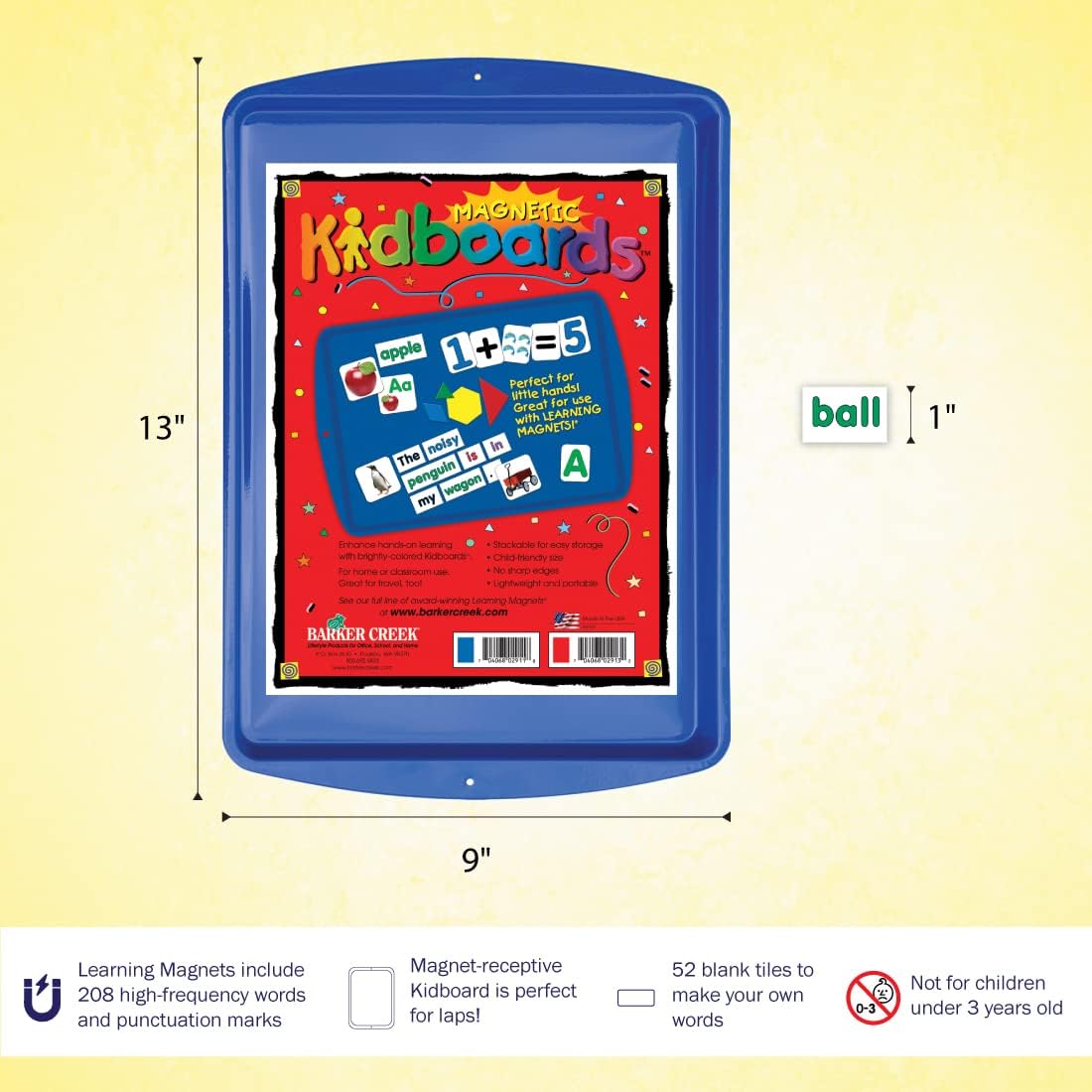 Barker Creek Learning Magnets Activity Kit