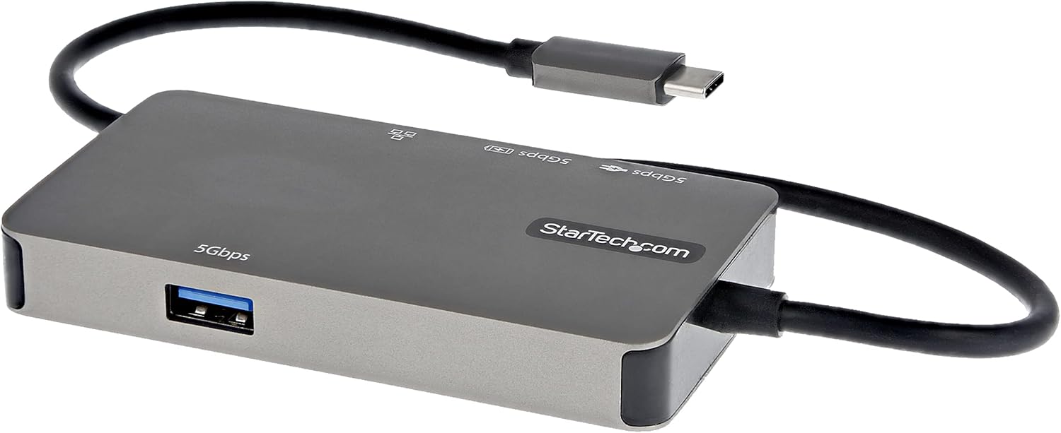 StarTech.com USB-C Multiport Adapter - USB-C to 4K 30Hz HDMI or 1080p VGA