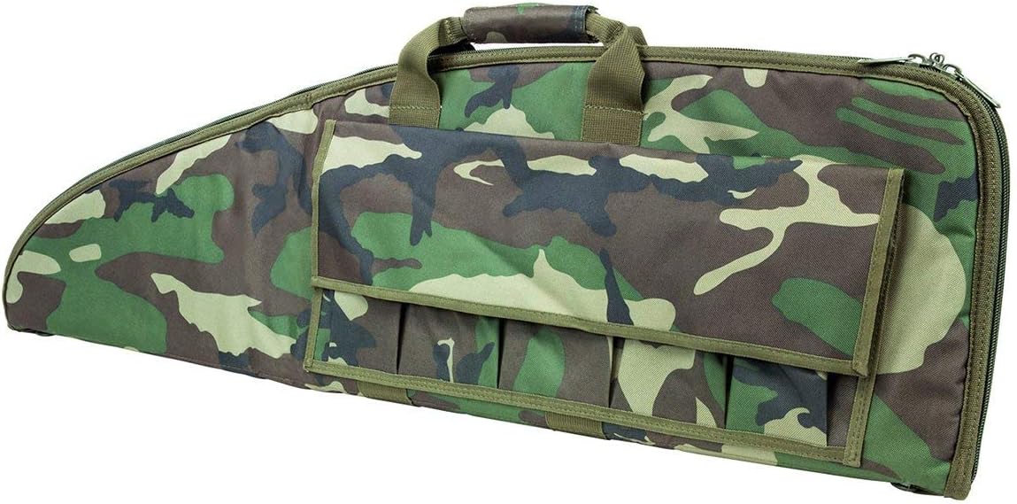 NCSTAR VISM Deluxe Padded Rifle Case with External Magazine Pockets