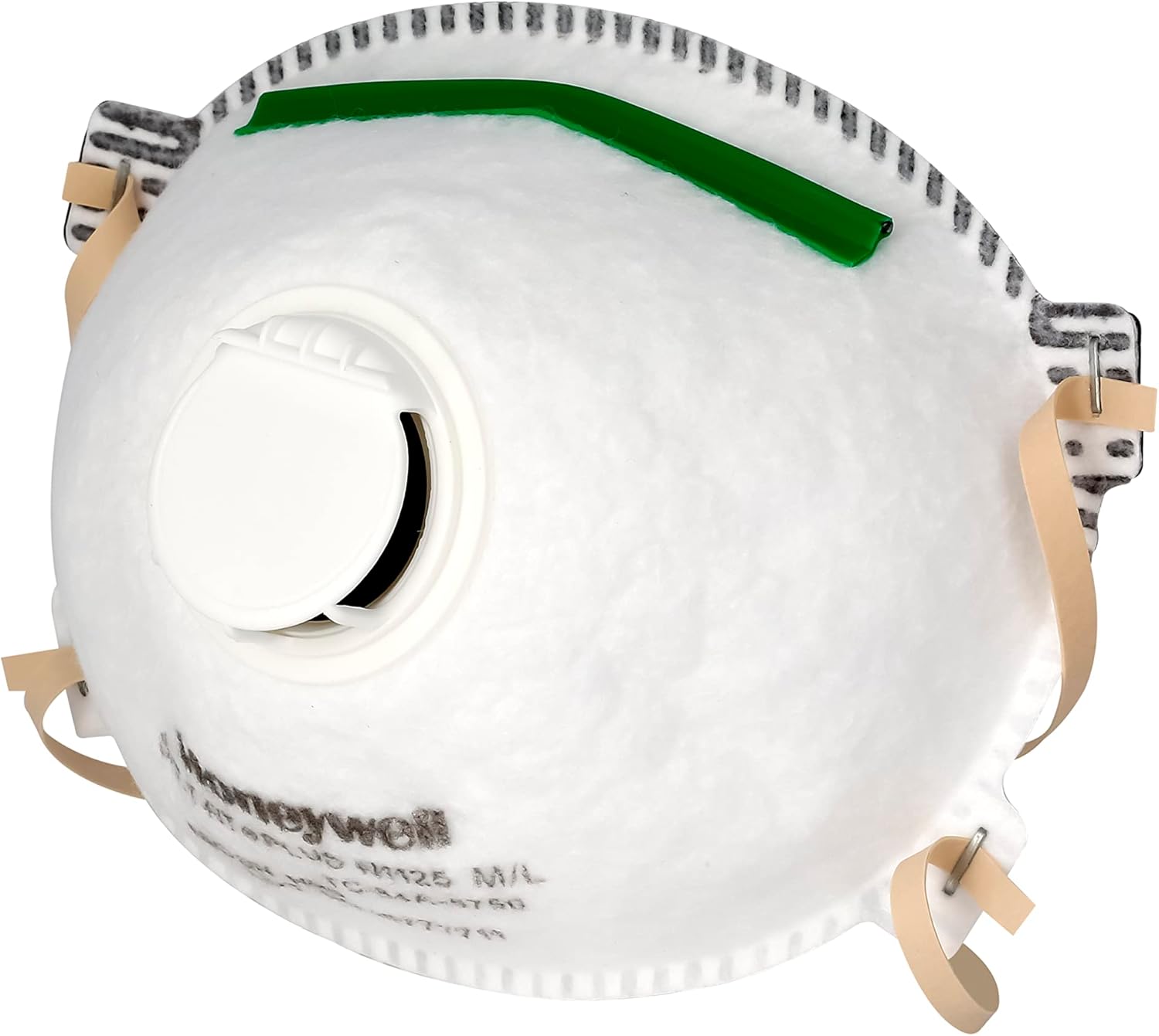Honeywell NIOSH-Approved N95 Respirator Mask with Exhalation Valve for Airborne Particulates (RWS-54006)