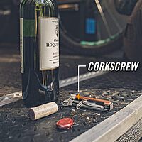 Gerber Gear Armbar Cork Pocket Knife Multitool with Corkscrew Wine Opener