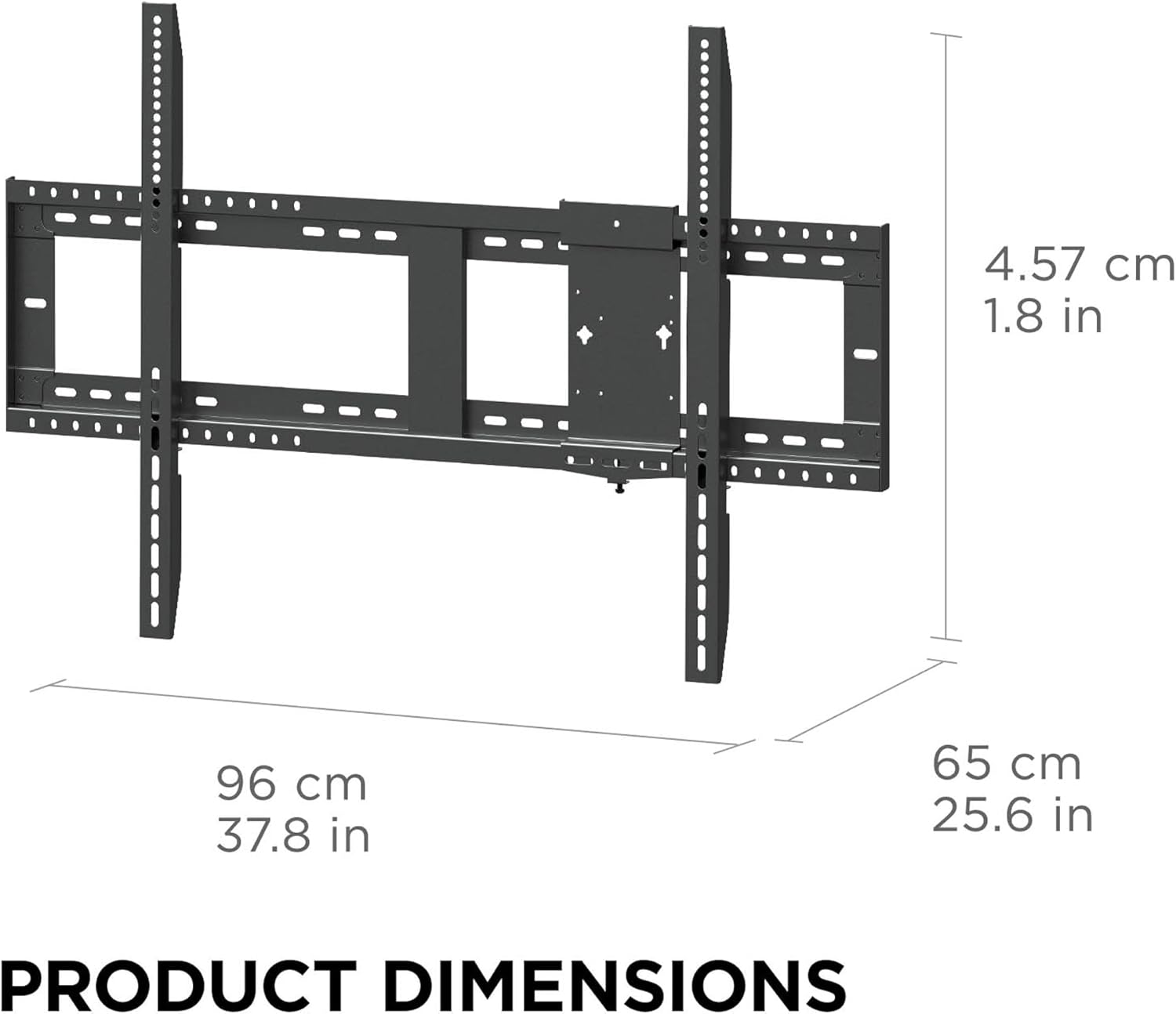 ViewSonic WMK-047-2 Fixed TV/Display Wall Mount with VESA Pattern Compatible up to 900x600mm