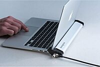 Kensington MacBook and Surface Laptop Locking Station with Keyed Lock Cable, Macbook Locks With 6 Foot Cable, Laptop Security Lock for Macbook Air/Pro, Laptop Locking Cable, K64453WW