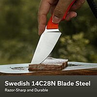 CIVIVI Gander Fixed Blade Knife with Kydex Sheath, 3.63" 14C28N Blade