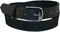 Boston Leather 1 1/2 inch Off Duty Garrison Belt