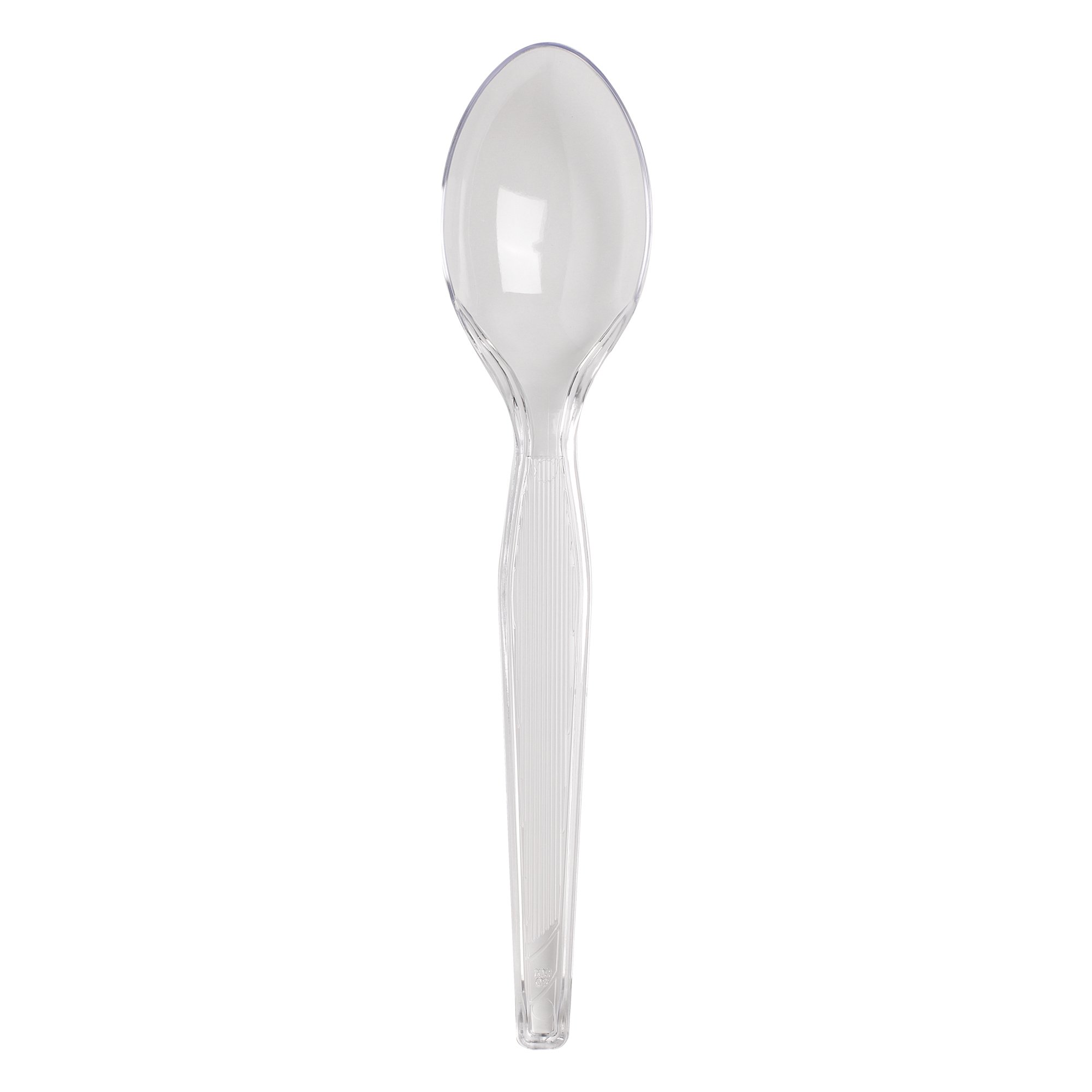 Dixie - TH017 6" Heavy-Weight Polystyrene Plastic Teaspoon by GP PRO (Georgia-Pacific), Crystal, SH017 (Case of 1