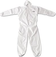 A20 Breathable Particle Protection Coveralls, Zip Closure, 3x-Large, White