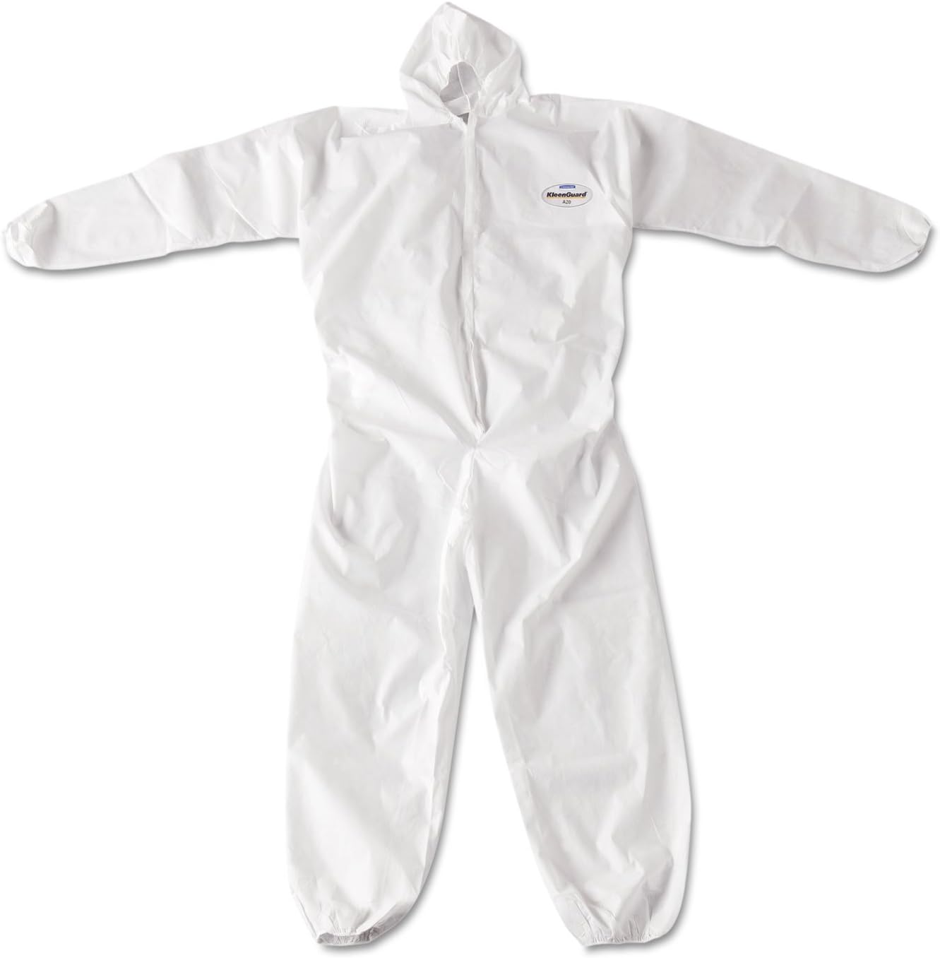 A20 Breathable Particle Protection Coveralls, Zip Closure, 3x-Large, White