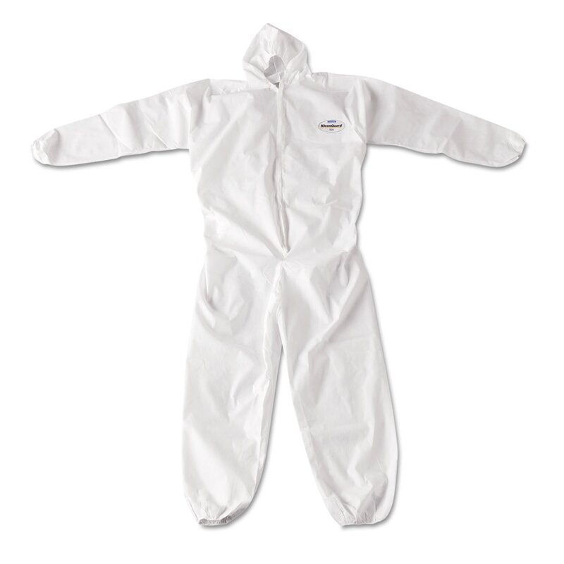 A20 Breathable Particle Protection Coveralls, Zip Closure, 3x-Large, White