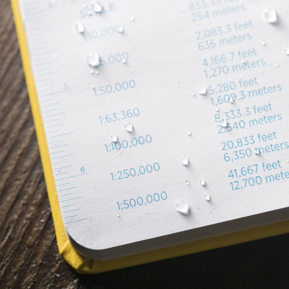 RITE IN THE RAIN Weatherproof Hard Cover Notebook, 4.75" x 7.5"