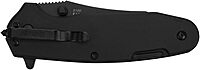 Kershaw Funxion EMT (8100); Multifunction Folding Pocketknife; 3 inch Partially Serrated Stainless Steel Blade; Carabiner Clip, Cord Cutter, Screwdriver Tip, Hex Wrench, Glassbreaker Tip , Black