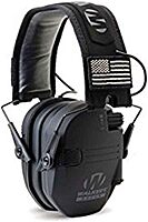 WALKER'S Razor Slim Electronic Earmuffs Ultra Low-Profile Folding Hearing Protection
