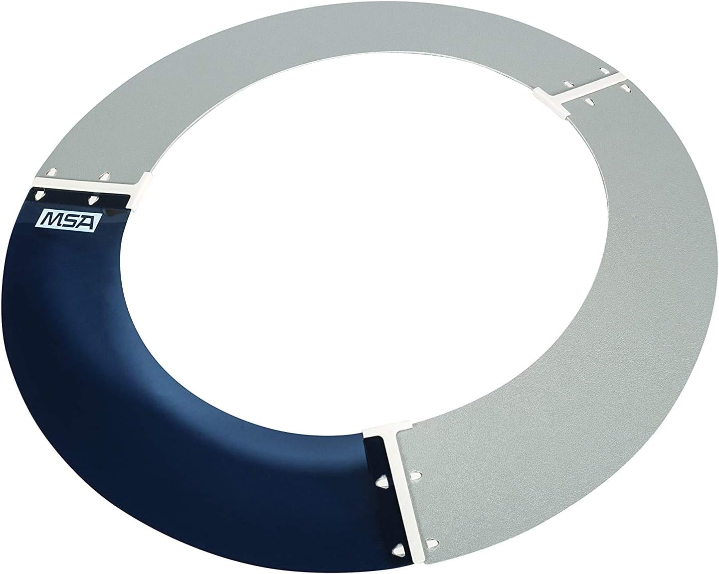 MSA 697410 V-Gard Sun Shield - Standard V-Gard Hat/Full Brim Attachment, Polyurethane Brim Extender, Smoke-Tinted Lexan