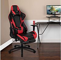 Flash Furniture X20 X30 LeatherSoft Racing Gaming Chair Ergonomic High-Back Computer Chair