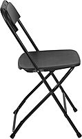 Flash Furniture Hercules Series Commercial-Grade Plastic Folding Chair - 650LB Weight Capacity