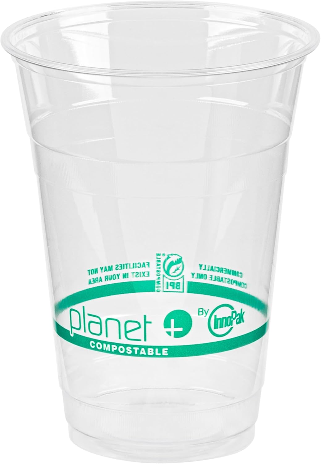 StalkMarket Planet+ 100% Compostable PLA Clear Cold Cups, 16 oz, Pack of 1000
