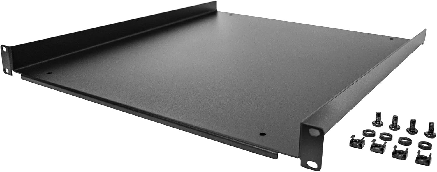 StarTech.com Universal Server Rack Shelf - Fixed Cantilever Tray for 19in Racks