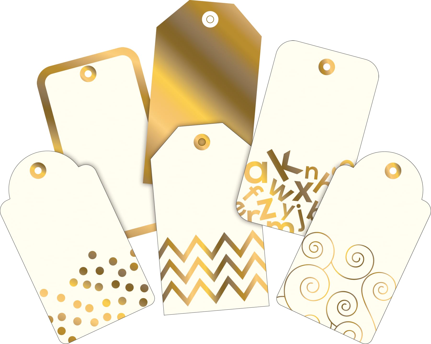 Barker Creek Double-Sided Die-Cut Accents Card Stock Cut-Outs