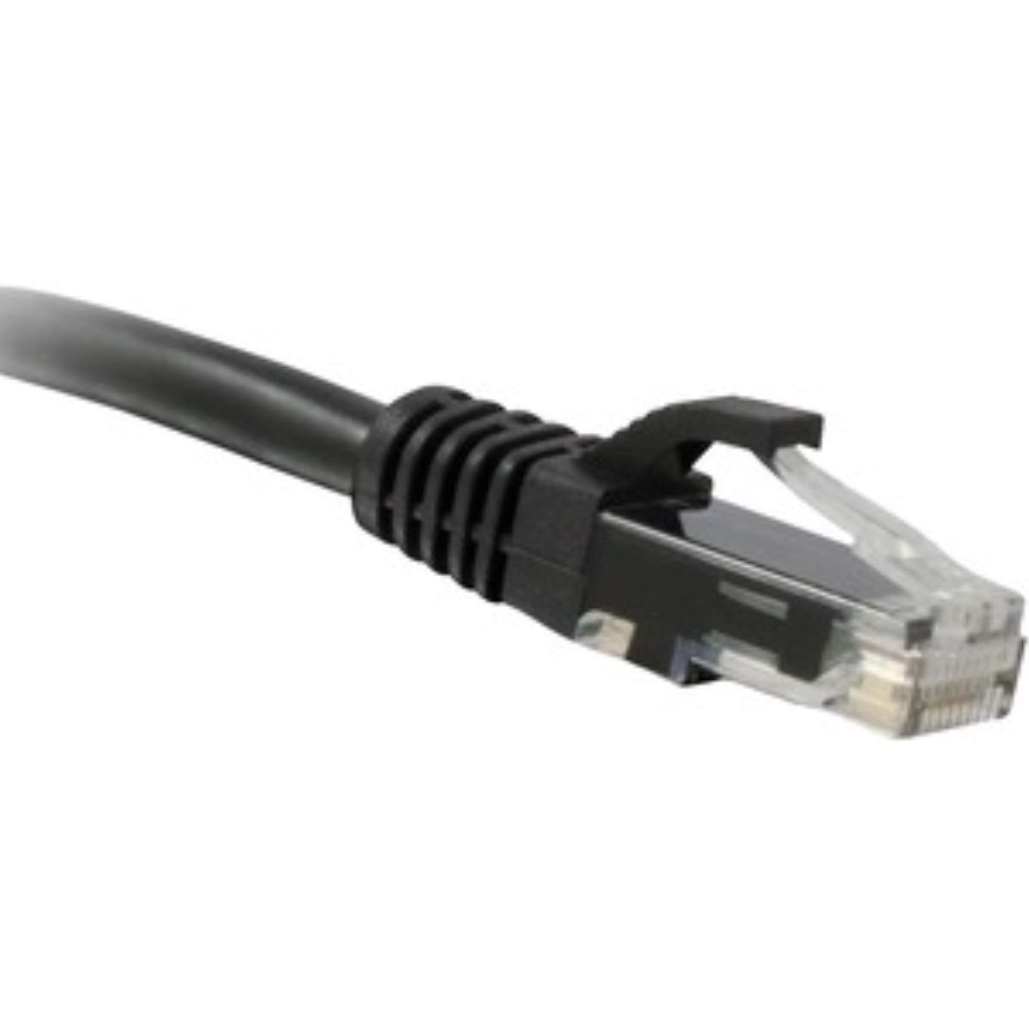 ENET CAT6 BLACK 6 FOOT PATCH CABLE WITH SNAGLESS MOLDED BOOT (UTP) HIGH-QUALITY