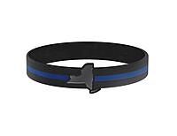 Thin Blue Line USA State Silicone Bracelet