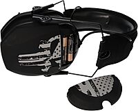 WALKER'S Razor Slim Electronic Earmuffs Ultra Low-Profile Folding Hearing Protection