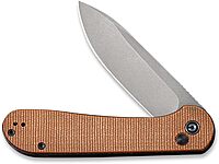 CIVIVI Elementum Pocket Folding Knife with 3.47" Blade, Button Lock